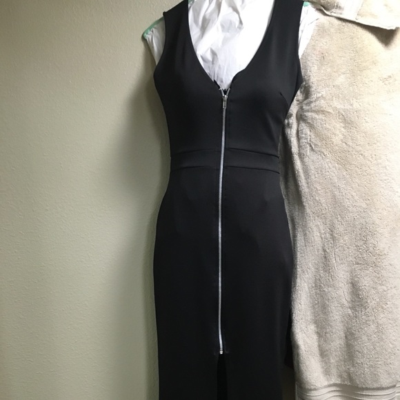 Sexy Black long dress S/M - Picture 1 of 6